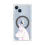 プレミアムスクエアケース with MagSafe［ MOOMIN - Fearful face ］