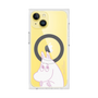 プレミアムスクエアケース with MagSafe［ MOOMIN - Fearful face ］