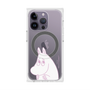 プレミアムスクエアケース with MagSafe［ MOOMIN - Fearful face ］