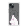 プレミアムスクエアケース with MagSafe［ MOOMIN - Fearful face ］