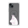 プレミアムスクエアケース with MagSafe［ MOOMIN - Fearful face ］