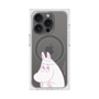 プレミアムスクエアケース with MagSafe［ MOOMIN - Fearful face ］