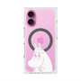 プレミアムスクエアケース with MagSafe［ MOOMIN - Fearful face ］