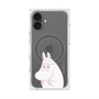 プレミアムスクエアケース with MagSafe［ MOOMIN - Fearful face ］