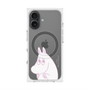 プレミアムスクエアケース with MagSafe［ MOOMIN - Fearful face ］