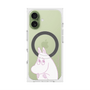 プレミアムスクエアケース with MagSafe［ MOOMIN - Fearful face ］