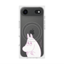 プレミアムスクエアケース with MagSafe［ MOOMIN - Fearful face ］