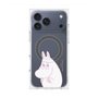 プレミアムスクエアケース with MagSafe［ MOOMIN - Fearful face ］