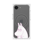 プレミアムスクエアケース with MagSafe［ MOOMIN - Fearful face ］