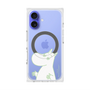 プレミアムスクエアケース with MagSafe［ MOOMIN - Sparkling face ］