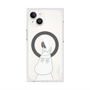 プレミアムスクエアケース with MagSafe［ MOOMIN - Troubled face ］