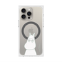 プレミアムスクエアケース with MagSafe［ MOOMIN - Troubled face ］
