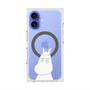 プレミアムスクエアケース with MagSafe［ MOOMIN - Troubled face ］