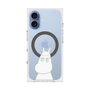 プレミアムスクエアケース with MagSafe［ MOOMIN - Troubled face ］