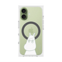 プレミアムスクエアケース with MagSafe［ MOOMIN - Troubled face ］