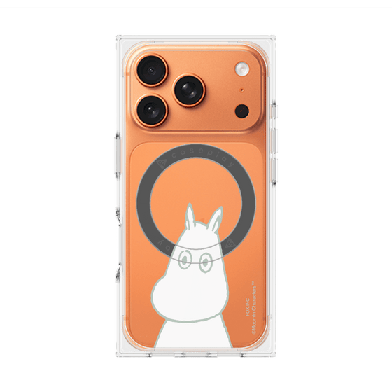 プレミアムスクエアケース with MagSafe［ MOOMIN - Troubled face ］