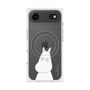 プレミアムスクエアケース with MagSafe［ MOOMIN - Troubled face ］