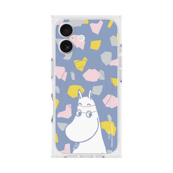 プレミアムスクエアケース with MagSafe［ MOOMIN - Familiar face - color ］