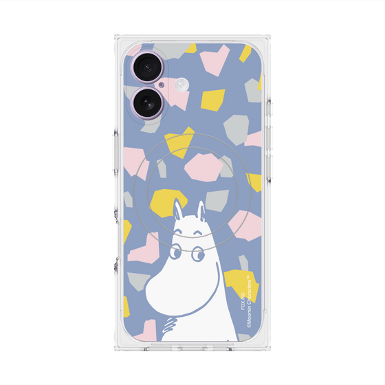 プレミアムスクエアケース with MagSafe［ MOOMIN - Familiar face - color ］