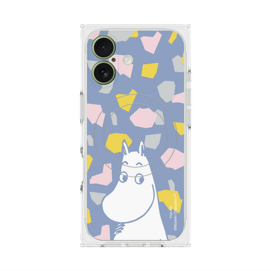プレミアムスクエアケース with MagSafe［ MOOMIN - Familiar face - color ］