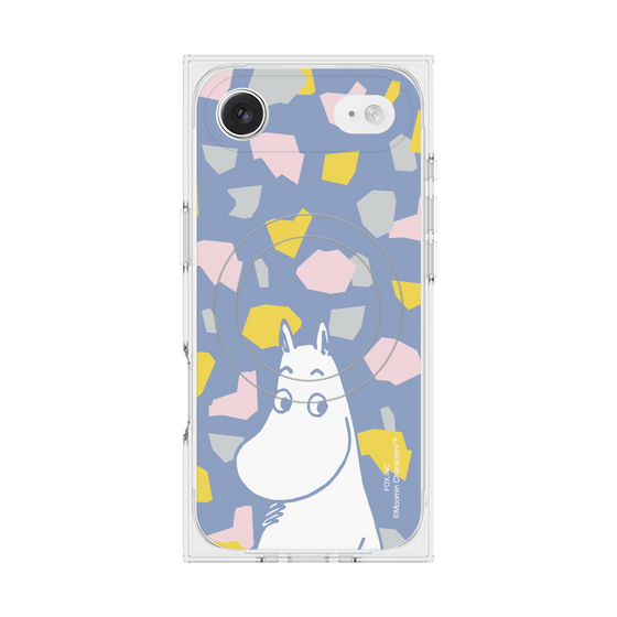プレミアムスクエアケース with MagSafe［ MOOMIN - Familiar face - color ］