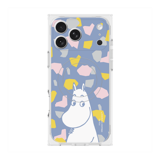 プレミアムスクエアケース with MagSafe［ MOOMIN - Familiar face - color ］