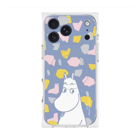プレミアムスクエアケース with MagSafe［ MOOMIN - Familiar face - color ］