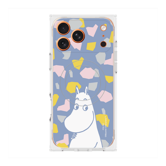 プレミアムスクエアケース with MagSafe［ MOOMIN - Familiar face - color ］
