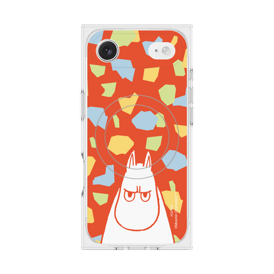 プレミアムスクエアケース with MagSafe［ MOOMIN - Angry face - color ］