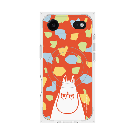 プレミアムスクエアケース with MagSafe［ MOOMIN - Angry face - color ］