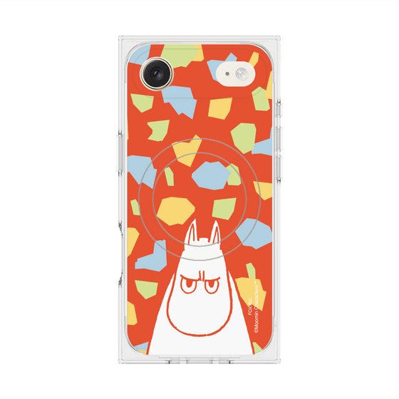 プレミアムスクエアケース with MagSafe［ MOOMIN - Angry face - color ］