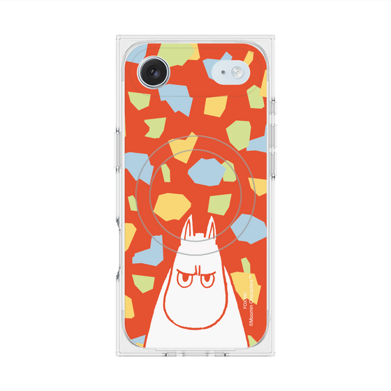 プレミアムスクエアケース with MagSafe［ MOOMIN - Angry face - color ］