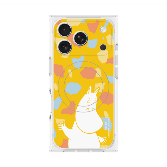 プレミアムスクエアケース with MagSafe［ MOOMIN - Happy face - color ］