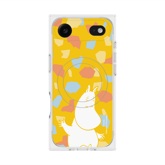 プレミアムスクエアケース with MagSafe［ MOOMIN - Happy face - color ］