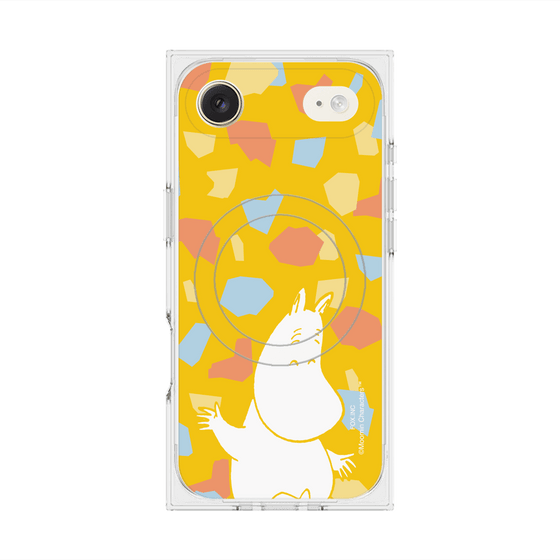 プレミアムスクエアケース with MagSafe［ MOOMIN - Happy face - color ］