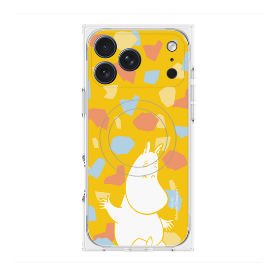 プレミアムスクエアケース with MagSafe［ MOOMIN - Happy face - color ］