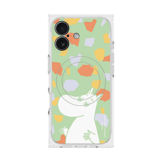 プレミアムスクエアケース with MagSafe［ MOOMIN - Sparkling face - color ］