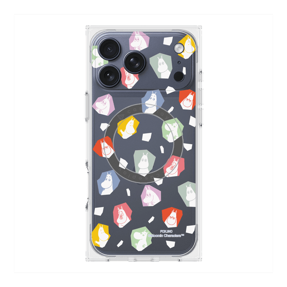 プレミアムスクエアケース with MagSafe［ MOOMIN - Expressions ］