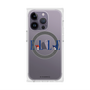 プレミアムスクエアケース with MagSafe［ ELLE×マイメロディ＆クロミ - ロゴ ］
