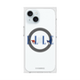 プレミアムスクエアケース with MagSafe［ ELLE×マイメロディ＆クロミ - ロゴ ］