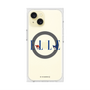 プレミアムスクエアケース with MagSafe［ ELLE×マイメロディ＆クロミ - ロゴ ］