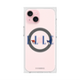 プレミアムスクエアケース with MagSafe［ ELLE×マイメロディ＆クロミ - ロゴ ］