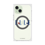 プレミアムスクエアケース with MagSafe［ ELLE×マイメロディ＆クロミ - ロゴ ］
