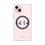 プレミアムスクエアケース with MagSafe［ ELLE×マイメロディ＆クロミ - ロゴ ］