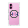 プレミアムスクエアケース with MagSafe［ ELLE×マイメロディ＆クロミ - ロゴ ］