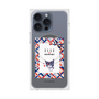 プレミアムスクエアケース with MagSafe［ ELLE×マイメロディ＆クロミ - トリコロールカラーグラフィック2 ］
