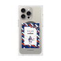 プレミアムスクエアケース with MagSafe［ ELLE×マイメロディ＆クロミ - トリコロールカラーグラフィック3 ］