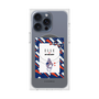 プレミアムスクエアケース with MagSafe［ ELLE×マイメロディ＆クロミ - トリコロールカラーグラフィック3 ］
