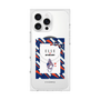 プレミアムスクエアケース with MagSafe［ ELLE×マイメロディ＆クロミ - トリコロールカラーグラフィック3 ］