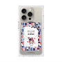 プレミアムスクエアケース with MagSafe［ ELLE×マイメロディ＆クロミ - トリコロールカラーグラフィック5 ］